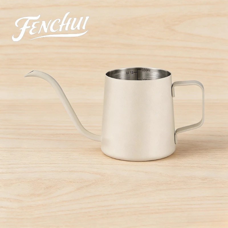 

Fenchui Coffee Gooseneck Kettle Stainless Steel Tea Water Pour Over Coffee Pot Cafe Tools Barista Kitchen Accessories