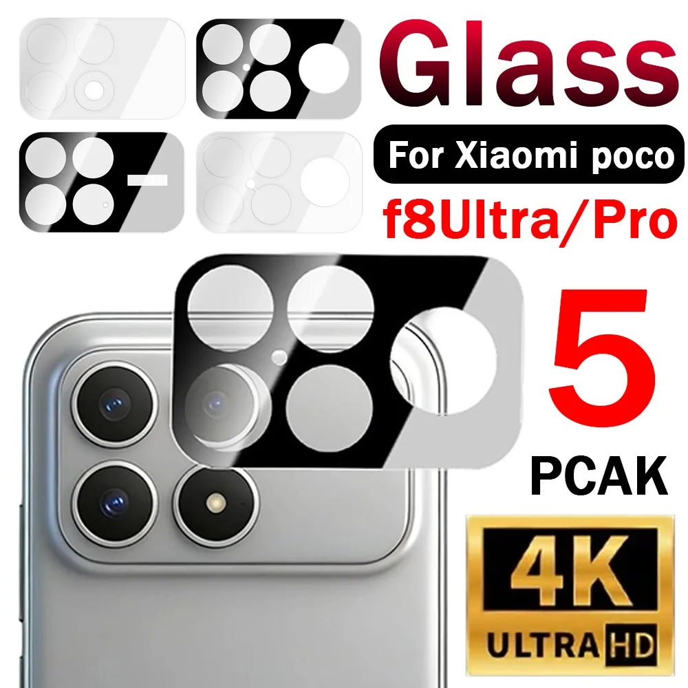 

Защитная пленка для задней камеры Xiaomi POCO F8 Ultra Pro, 1-5 шт., закаленное стекло, HD, защита от царапин