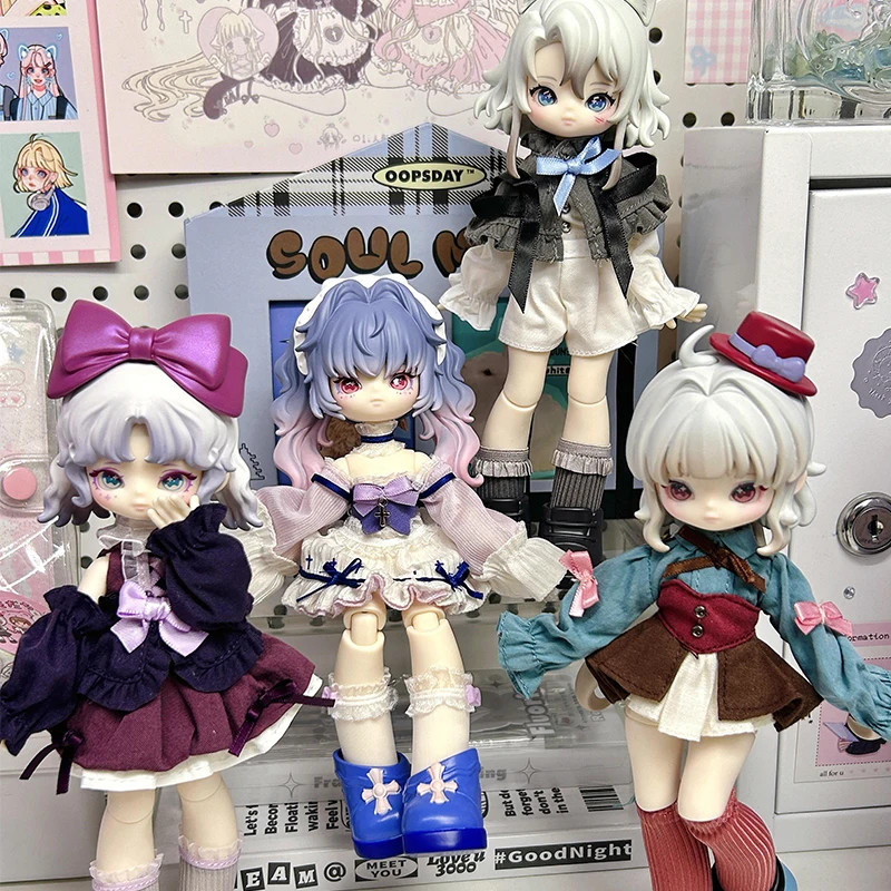 

Misya Museum Of The Weird Series 1/8 Bjd Blind Box Articulated Joints Action Figure Collectible Model Doll Mystery Box Toy Gift