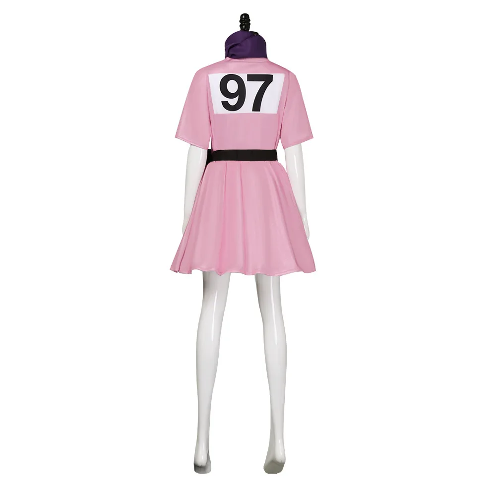 bulma pink dress costume Dragon Ball young Bulma Cosplay