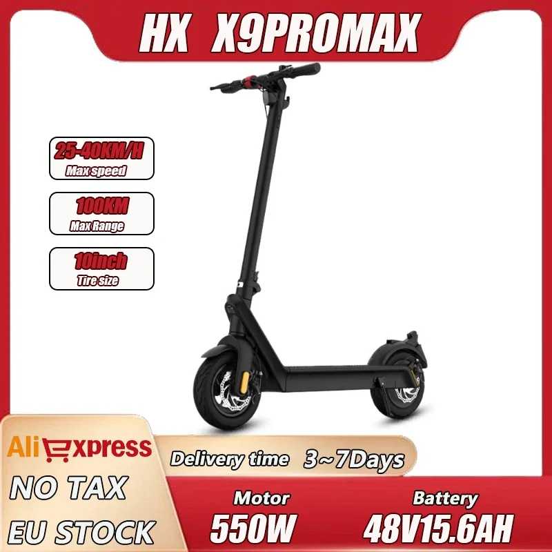 HX X9 Pro Max Le Vélo Électrique Pliable de Haute Performance pour les Déplacements Urbains et les Sorties en Plein Air
