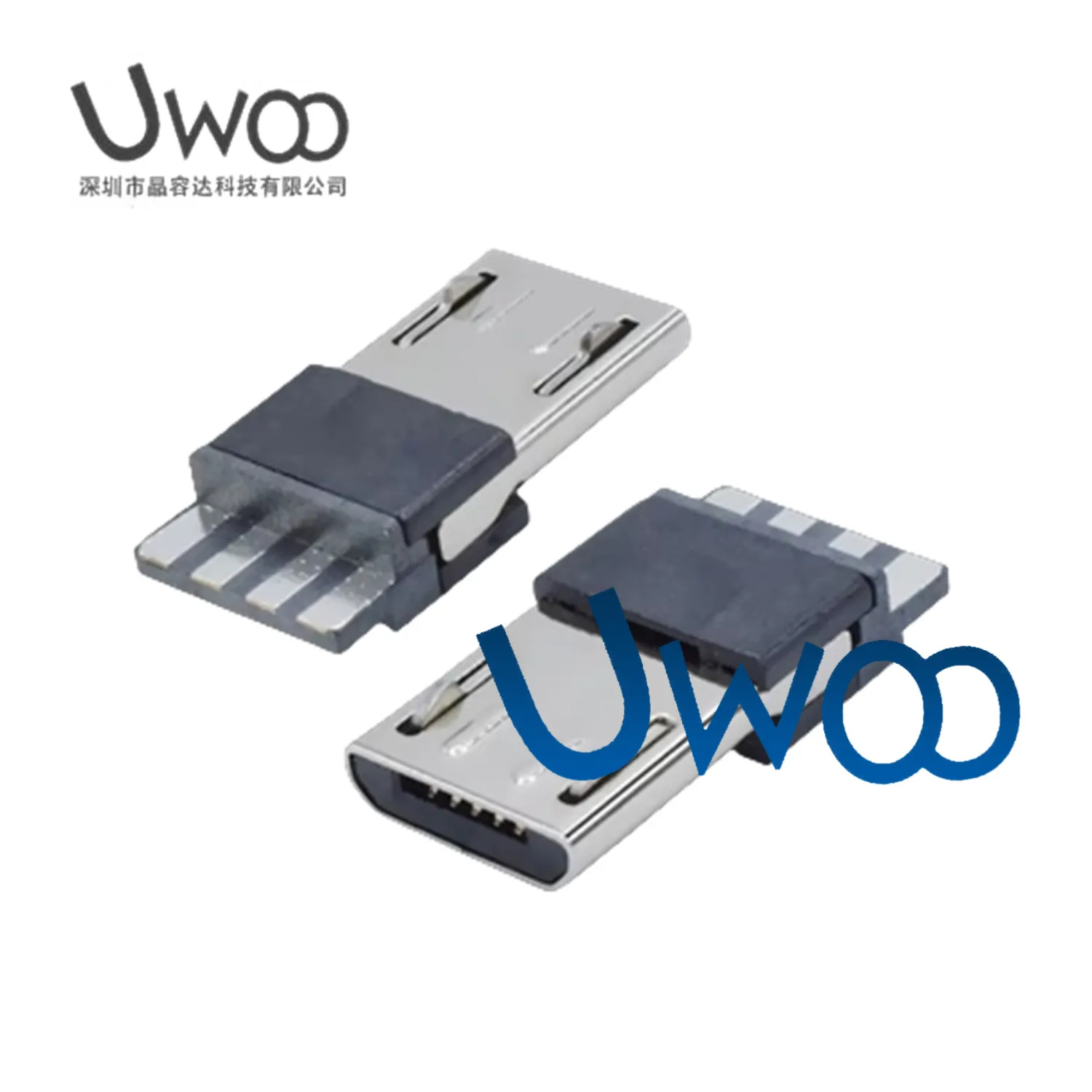 Lot de 20 connecteurs micro USB, 4/5 broches, pour Samsung, Huawei