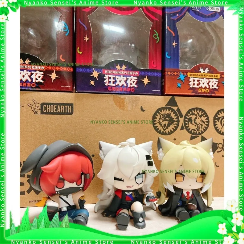 

В наличии оригинальная фигурка "Arknights" MINI Series Q-версия, карнавальная ночь, аниме-модель, игрушка, кукла, подарок, хобби, коллекционная