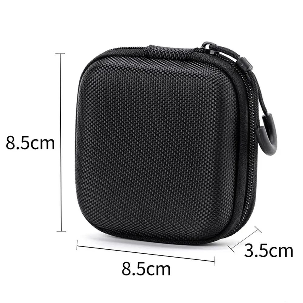 New Hard Shell EVA Storage Box Black Portable Pouch Carrying Bag Mini Small Bag Charging Cable