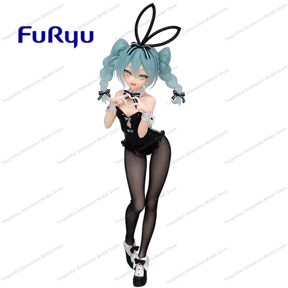 In Stock Original FuRyu Bicute Bunnies Rabbit Girl Kawaii Doll Genuine PVC 27cm Action Anime Figure Model Collectible Toys