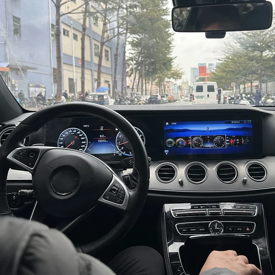 Dual 12.3 Inch Qualcomm Android 13 For Mercedes Benz E G S CLS E200 E300 W213 W257 W222 W463 2016 -2025 Carplay Car Radio HD
