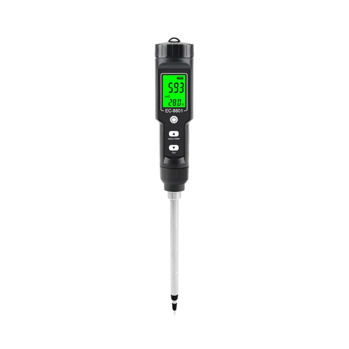 

EC/TEMP Soil Tester 0.00-10.00 MS/Cm Hand Digital Garden Meter Soil Tester Tools Potted Plants Gardening Agriculture