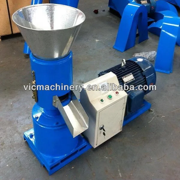 Efficient mini animal feed pellet machine