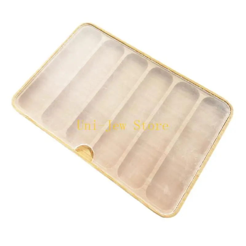 Деревянный органайзер для хранения часов ручной работы, коллекционная коробка с прозрачной крышкой, 40 ГБ