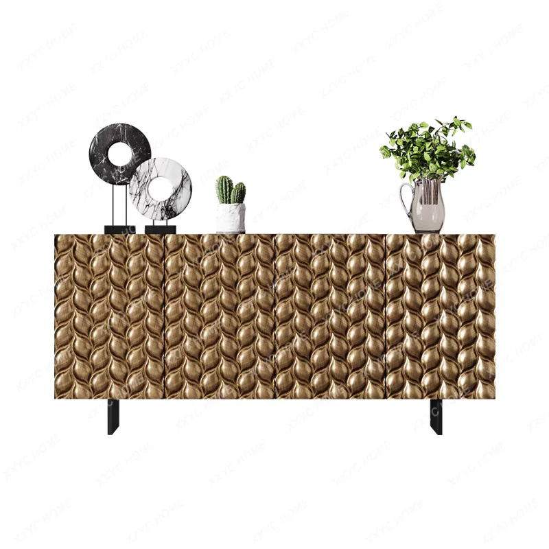 

Light luxury creative dining side cabinet, tea cabinet, entrance door