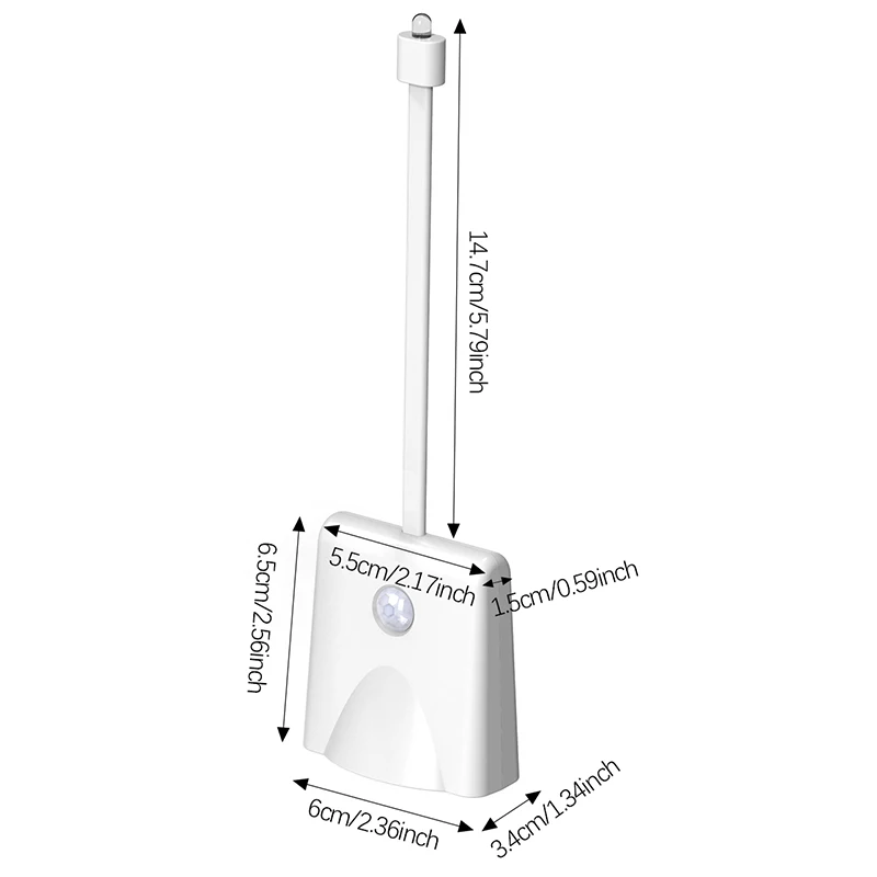 Меняющий цвет датчик движения, ночник для унитаза/светильник для ванной комнаты, подходит для душевых зонов, инструмент для переворачивания, домашний декор