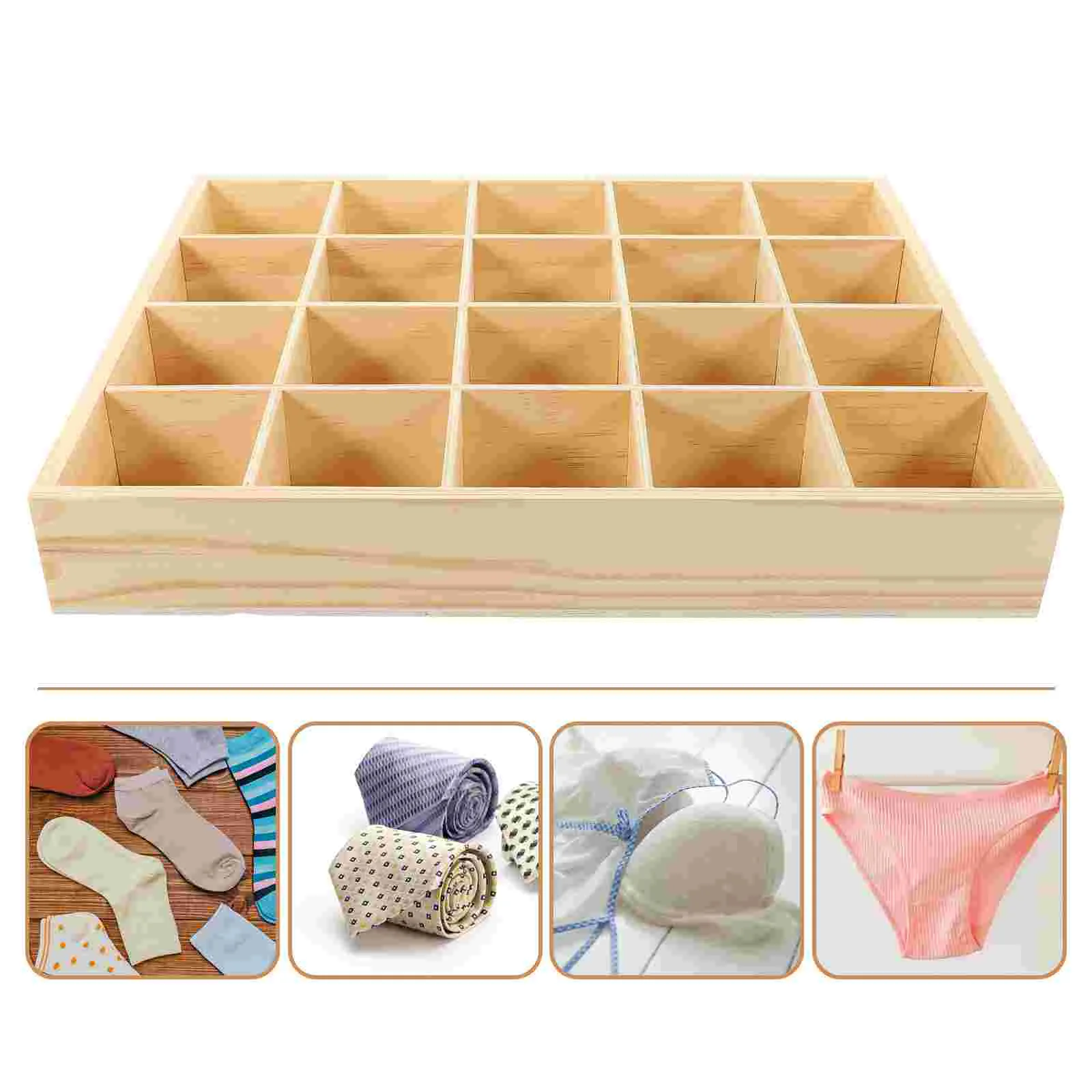 

Dividers Storage Bins with Lids Panties Organizer Clothes Drawer Organizers for Clothing Baby Basket