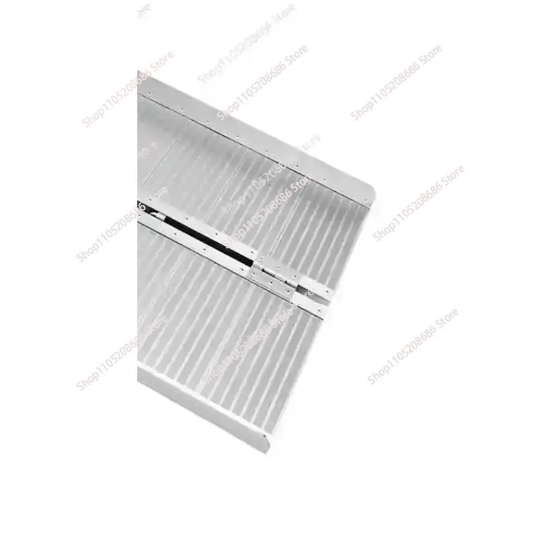 Aluminum alloy portable barrier-free ramp mobile folding aluminum alloy stair steps wheelchair ramp