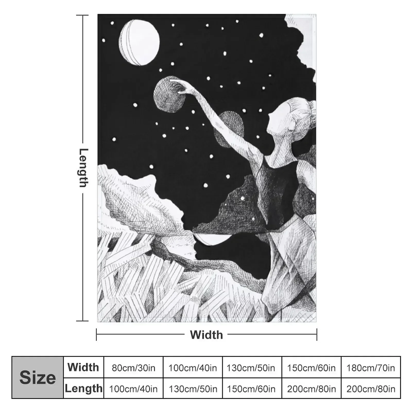 Net the Moon Throw Blanket Furry Blankets Sofas Of Decoration Moving Softest Blankets