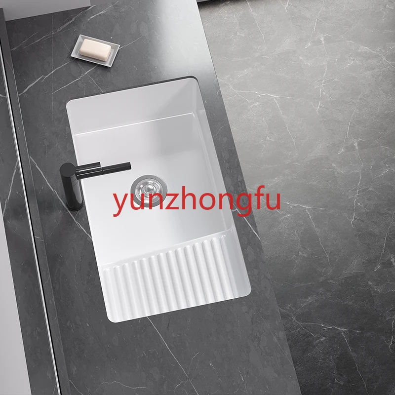 Washboard, undercounter basin, balcony, ceramic laundry basin, wash basin, washing machine, toilet washbasin