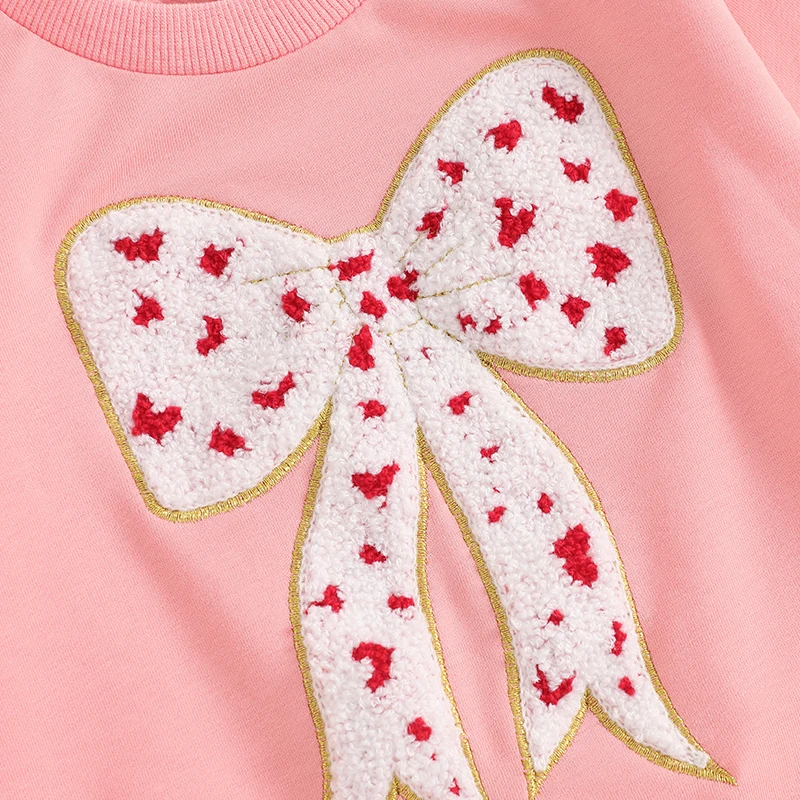 

Cute Baby Girl Autumn Ensemble Adorable Bow Detail Sweatshirt paired with A-Line Tulle Skirt for a Stylish Look