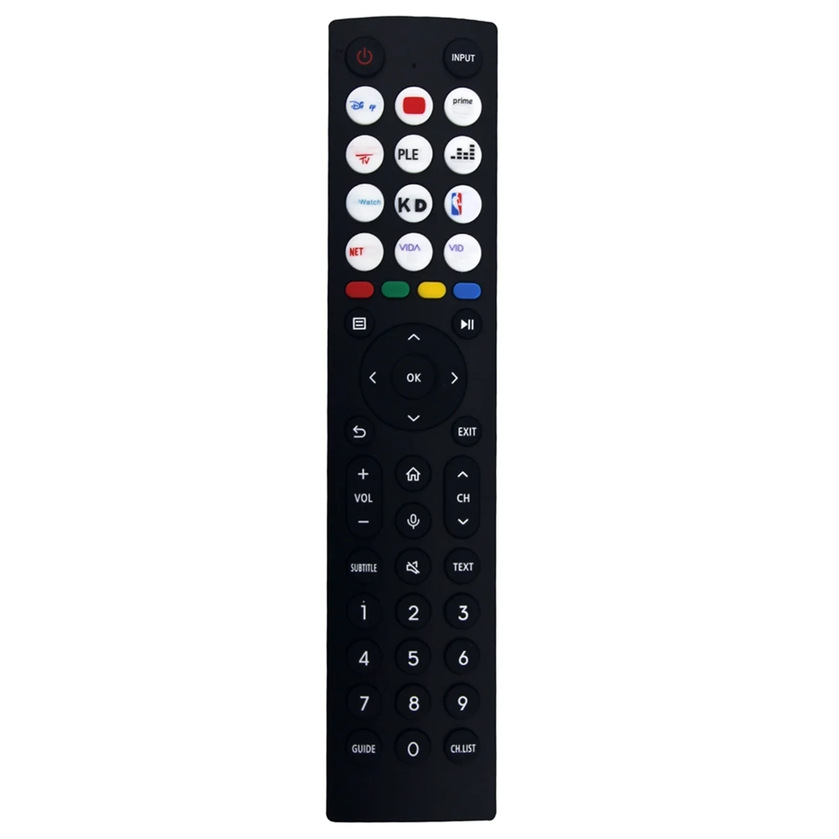 Erf2j36h controle remoto sem voz, para smart tv, 43a6k, a22443h, 75a6, a22443