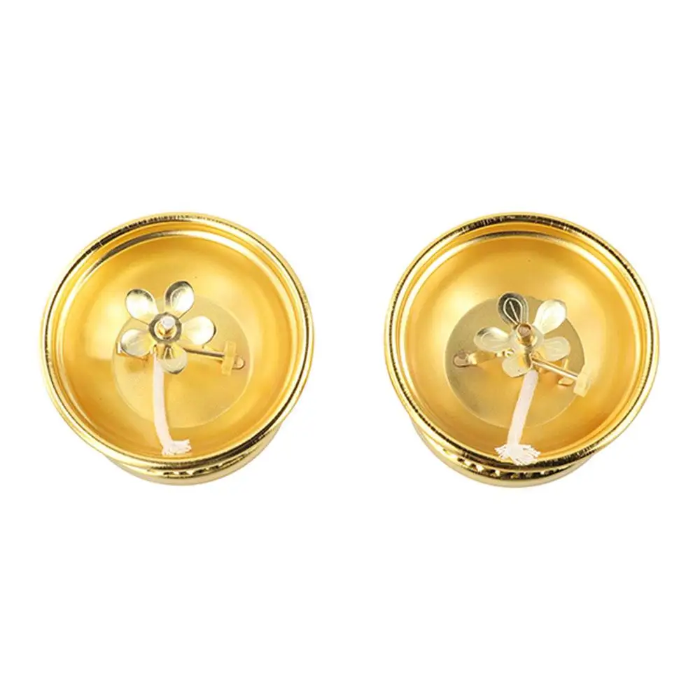 Thickened Anti-slip Alloy Oil Lamp Adjustable High-legged Butter Lamp Holder Exquisite Oil Dish Ornaments Household