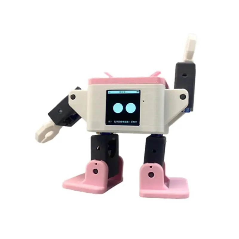 ESP32-S3 AI OTTO Dancing Robot, Voice Interactive Smart Robot 1.54 Inch Screen STEM Educational Toy