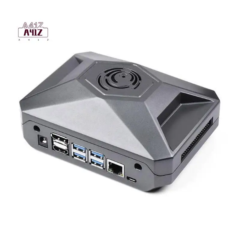 A41Z-For Jetson Nano Developer Kit Aluminum Alloy Radiating Case Metal Case With Gpio Conversion Board