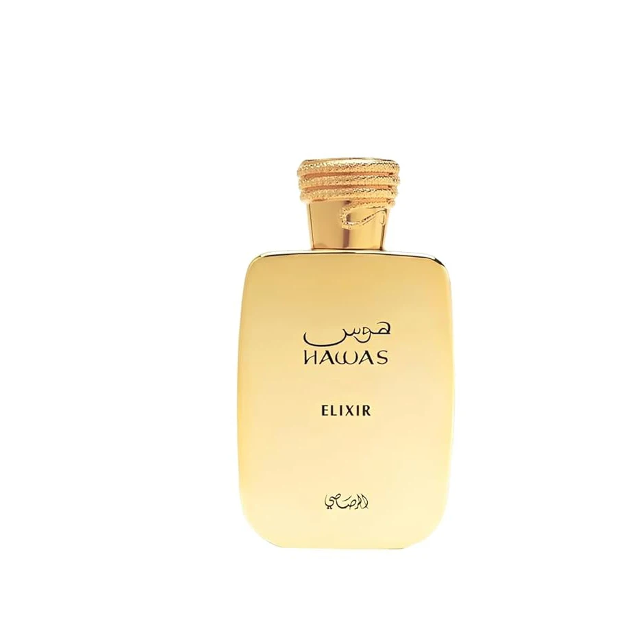 RASASI Hawas Elixir EDP voor mannen 3,38 oz, groene muntbergamot en donkere chocolade Tonka bonengeur, langdurige verleidelijke geur.