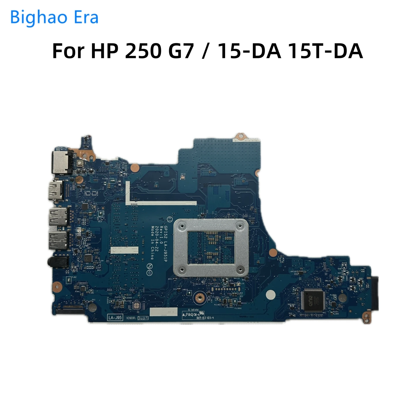 Imagem -02 - Placa-mãe Portátil para hp Gpi52 La-j951p 250 g7 15t-da 15-da I31005g1 I5-1035g1 I7-1065g7 Cpu Uma M17755001 M17756601