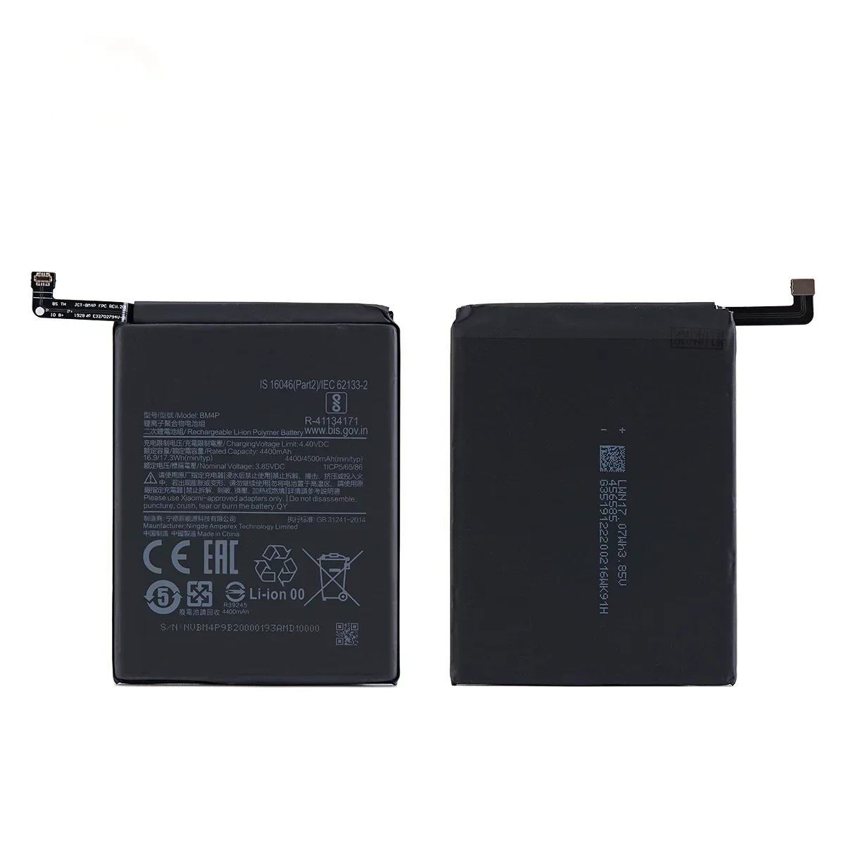 Brand New BM4P 4500mAh Battery For  Xiaomi  Redmi K30 K30i 4G 5G BM4P High Quality Phone Replacement Batteries+Tools