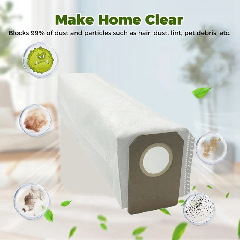 Kantong Debu untuk Aksesori Penyedot Debu UWANT V100/K100 10 Buah