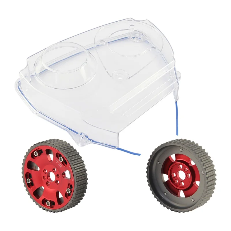 

Fits for Nissan Skyline Cam Gear Pulleys + Timing Belt Cover R32 R33 RB25DET 1989-1998