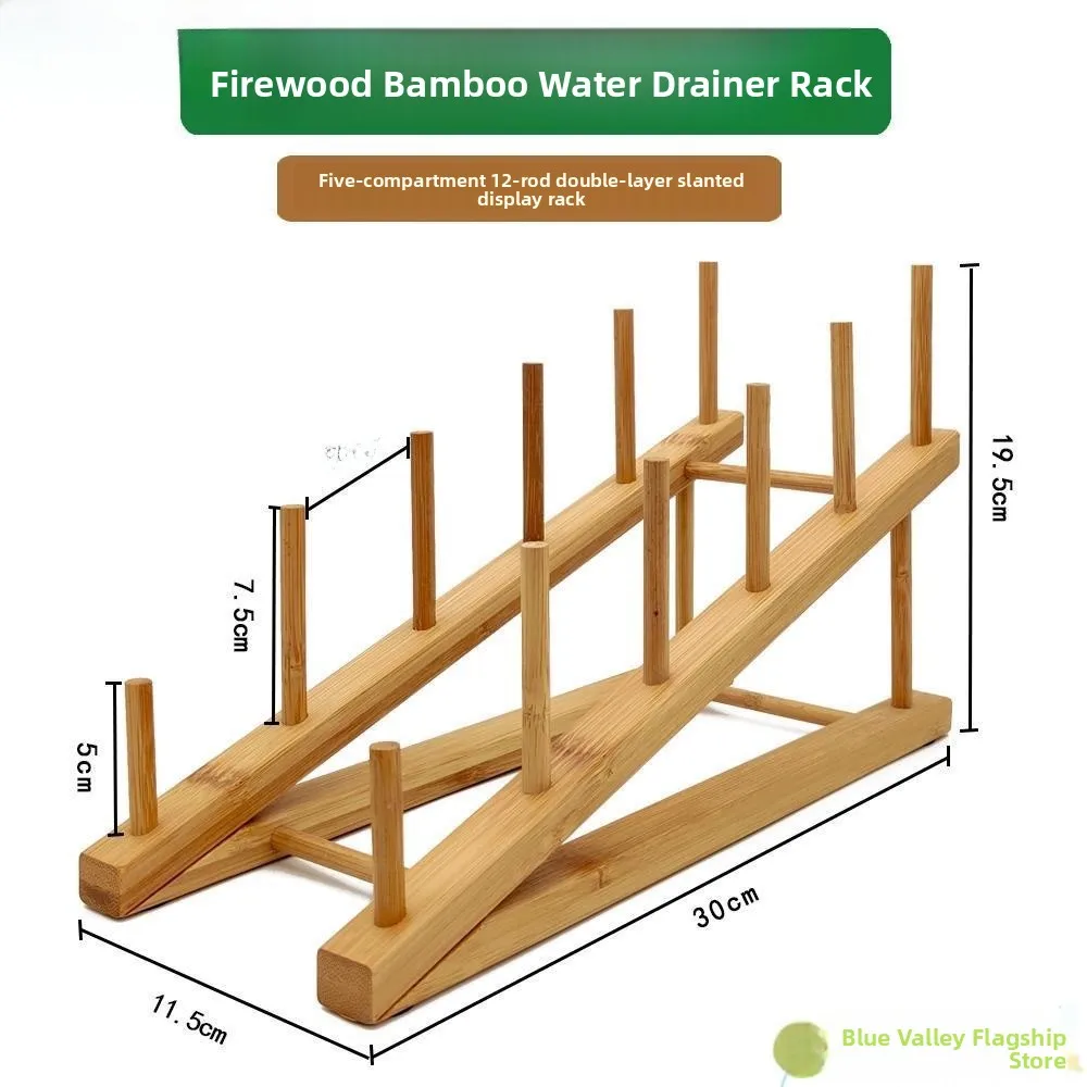 

Подставка для чайных блинов из натурального дерева, подставка для хранения и демонстрации чайных принадлежностей, держатель для фарфоровых тарелок, подставка для чайного подноса