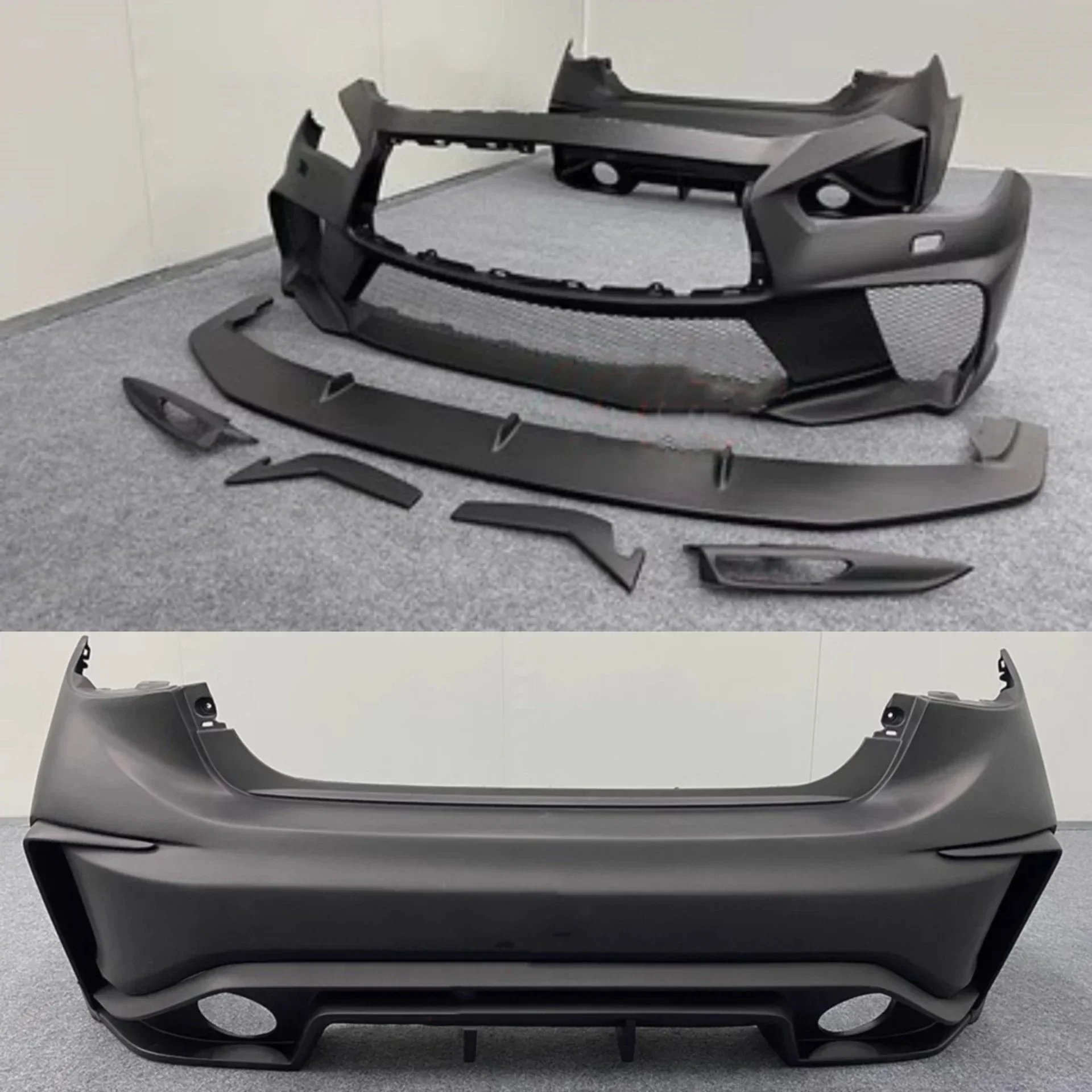 Комплект обвеса из смолы: передний и задний бамперы для Infiniti Q50 Convert Surround, автомобильные аксессуары