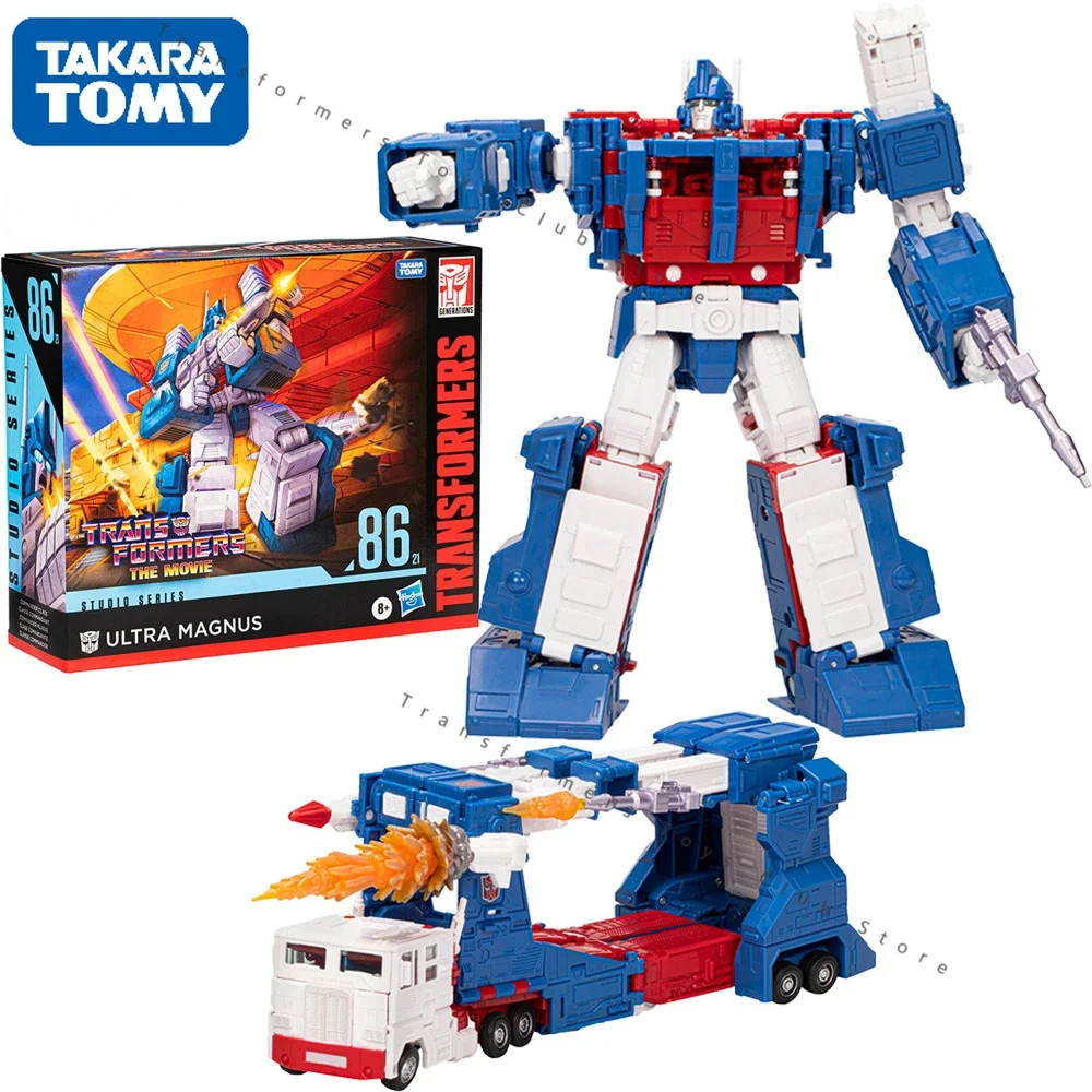 

In Stock Original TAKARA TOMY Transformers Studio Series Commander 86-21 Ultra Magnus Action Figure Toy Model Collect Gift