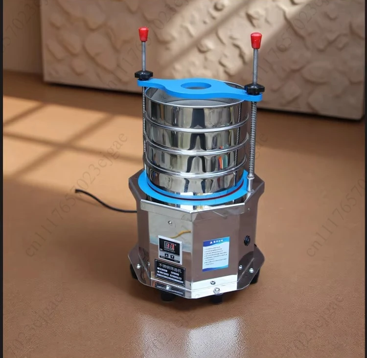 Laboratory multi-layer electric vibrating screen, vibrating screen for particle size analysis
