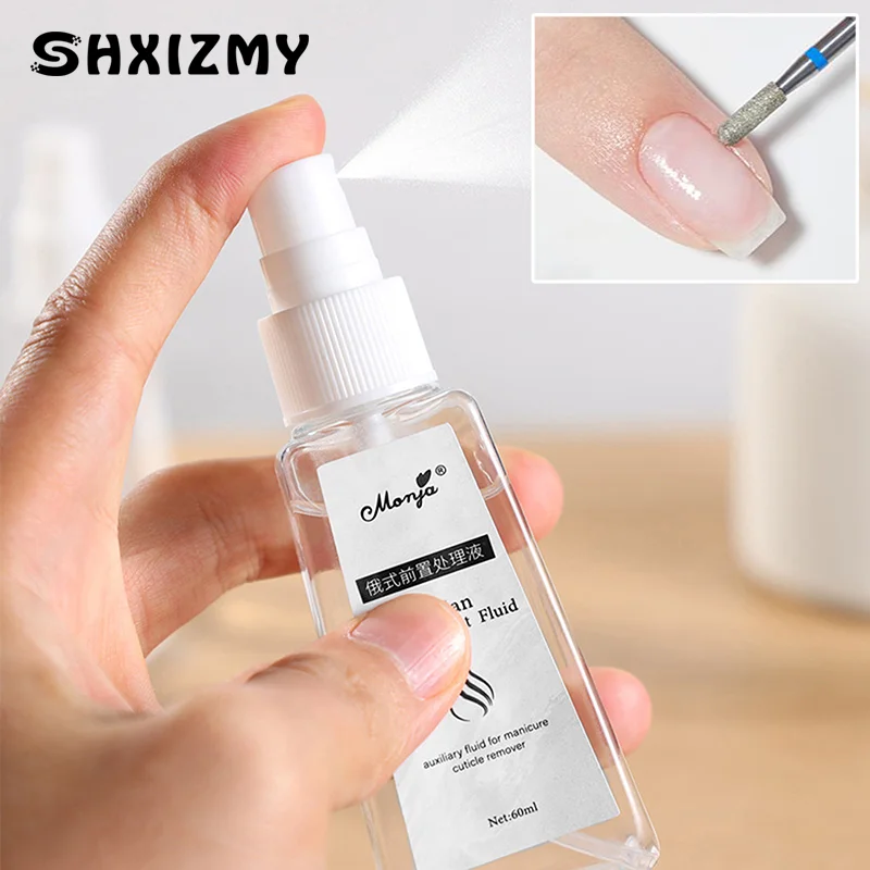 60ml Russian Pre-Treatment Fluid Nail Polish Pre Solution Rapid Softening Of Dead Skin With Auxiliary Care