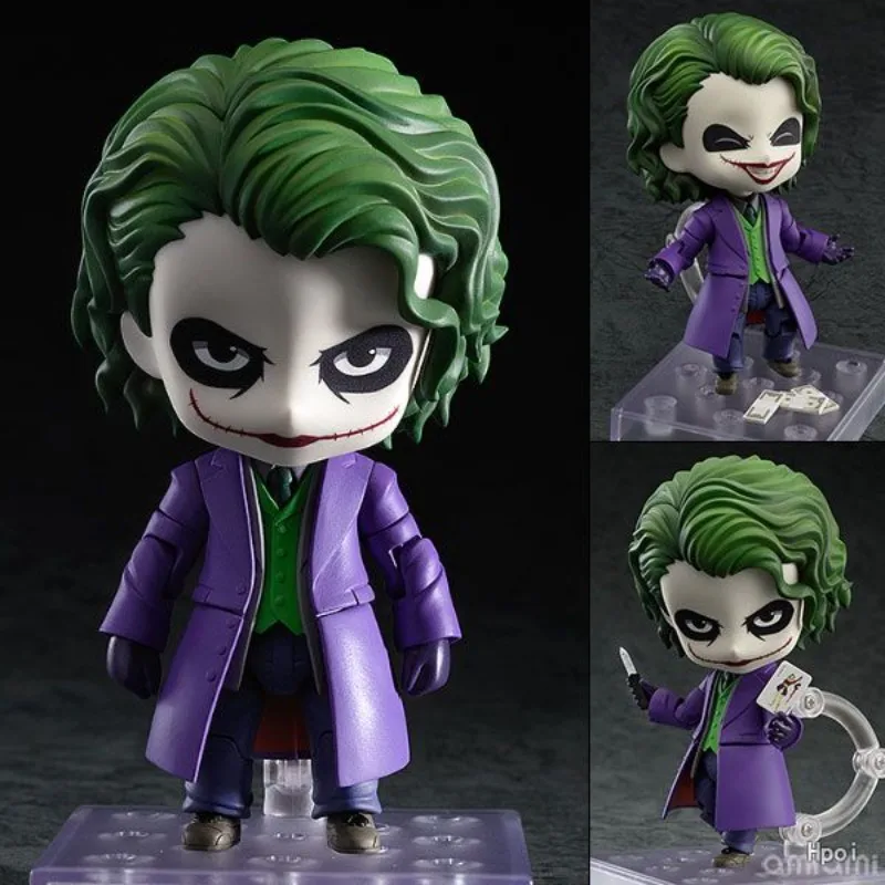GSC Original NENDOROID Dark Knight Series 469 Batman Hero Edition\566 Joker Villains Edition Anime Action Figure Model Toys