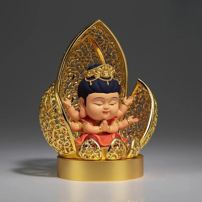 Bodhisattva Great Day Tathagata Bronze Ornament Buddha Statue Collection Offering