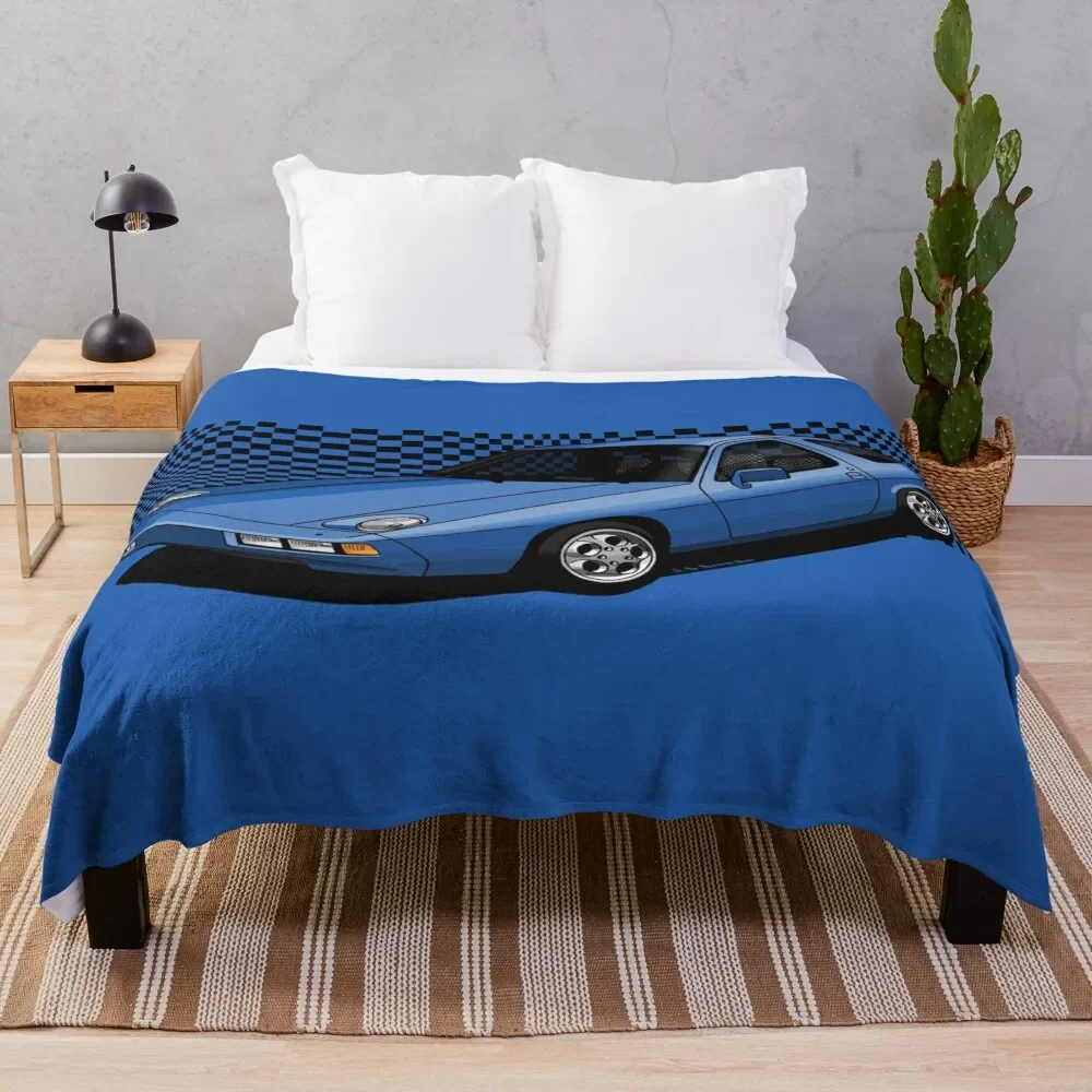 German sports car Throw Blanket Thermal Weighted valentine gift ideas Blankets For Baby Blankets