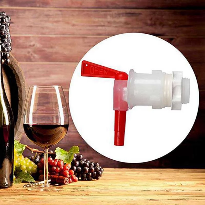 20 Pcs Beer Brew Bottling Bucket Plastic Spigot,Tap Replacement Spigot,Fermenter Beer Keg Spigot,Wine Making Faucet