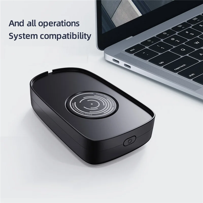Exquisite-Mouse Jiggler เมาส์แบบปรับได้ Jiggler พร้อมสวิตช์เปิด/ปิดเพื่อช่วยให้คอมพิวเตอร์ตื่นขึ้น