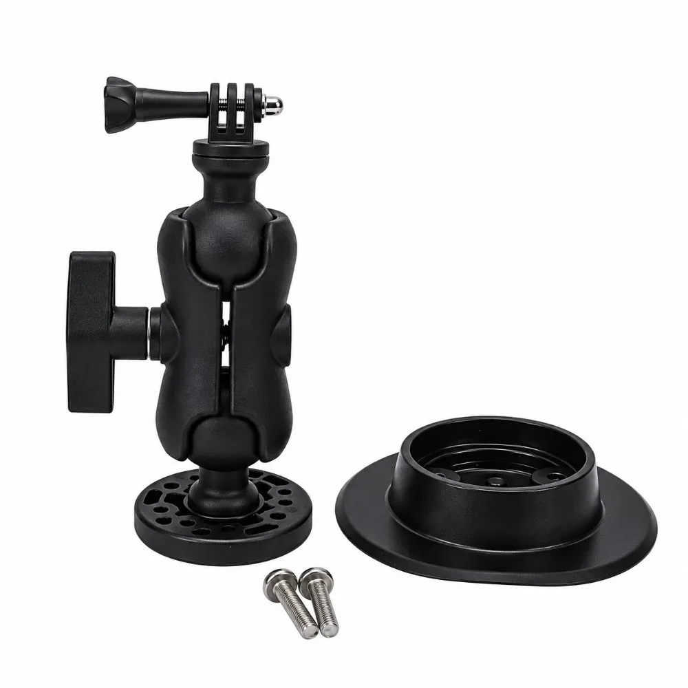 Adjustable Kayak Camera Mount 360 Degree Rotation Stable Clamp Action Camera Holder Sport Camera Mounting Bracket