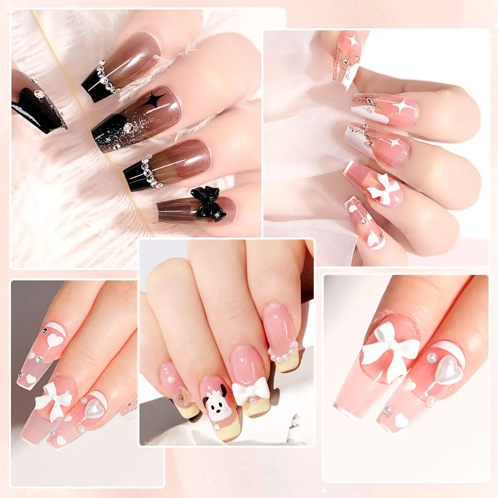 Limegirl الاكريليك مجموعة مانيكير UV مصباح ليد شبه دائم هلام الورنيش عدة هلام تمديد طقم أظافر مجفف نقع مانيكير أداة كيت