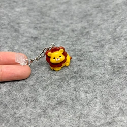 Adorable Cute Practical Mini Resin Lion Charm Dust Plugs for Mobile Phone, Tablets, Laptops, USB-C/Type C& Lightening Port