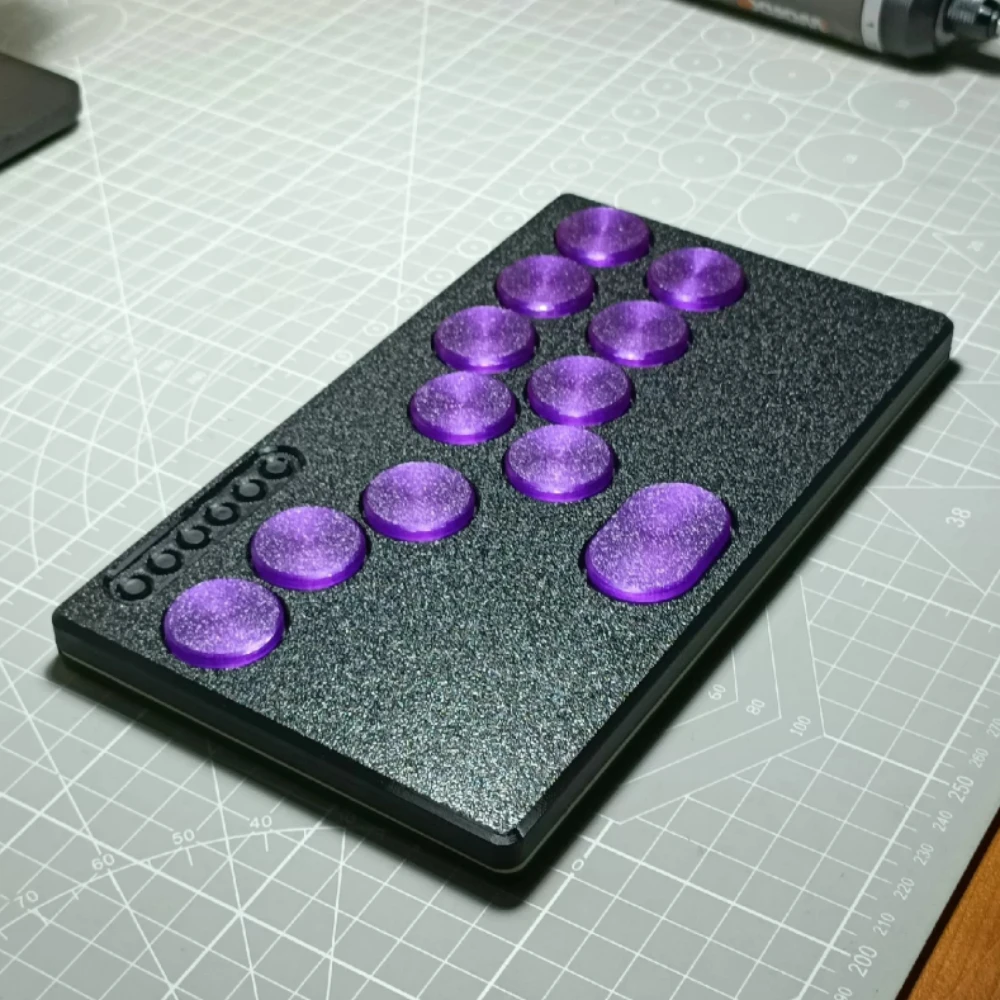 Hitbox Pocket Fighting Game Keyboard Kit Custom Wired 3D Printing Shell Low Profile Hotswap for Switch2 E-sports Game Keyboard