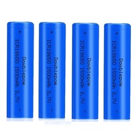 18650 Real Battery Capacity 3.7V 1500mAh Rechargeable Lithium-ion Battery Strong Light Flashlight Electronic Toy Spare Battery
