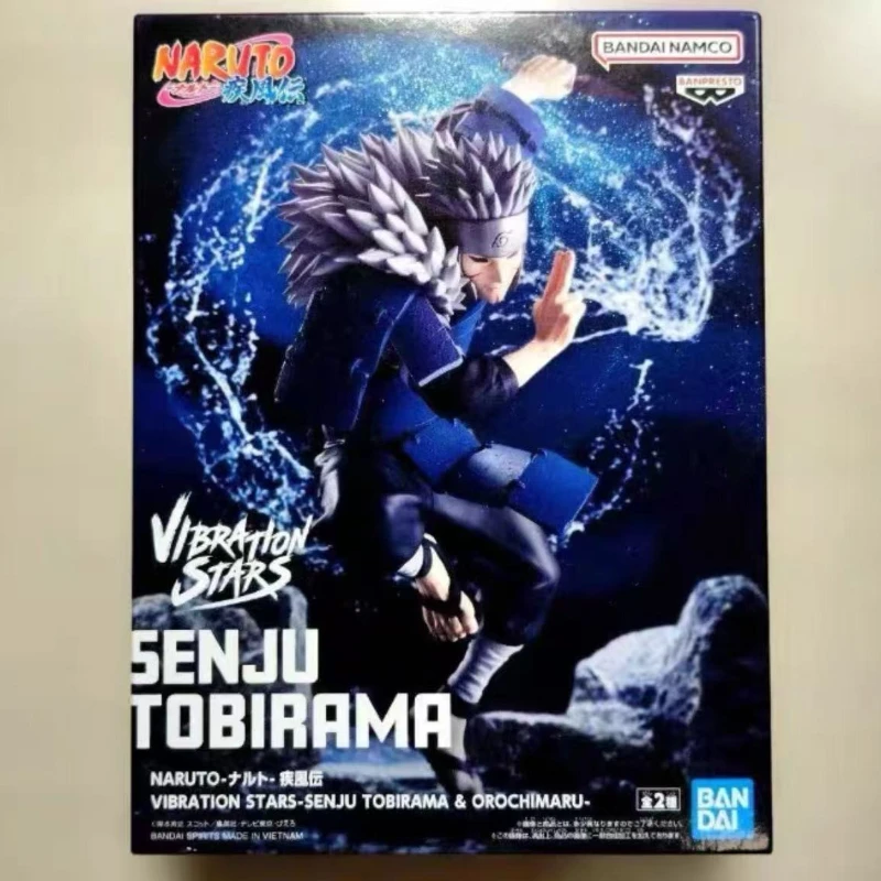 ของแท้ในสต็อก BANDAI BANPRESTO แอ็คชั่นฟิกเกอร์ วิบราชั่นสตาร์ส นารูโตะ เซ็นจู โทบิรามะ ฟิกเกอร์อนิเมะ โมเดลของเล่น ของขวัญ WB
