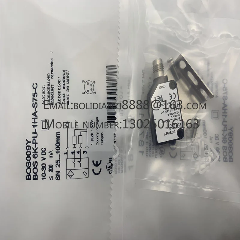BOS0158 BOS 5K-PS-IX10-S49 BOS0129 BOS 5K-PS-RH12-02 BOS0123 BOS 5K-PS-ID10-02 Brand new original proximity switch sensor