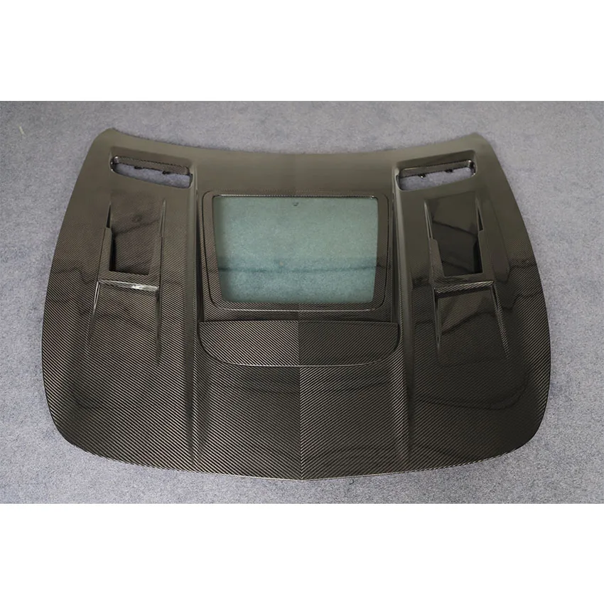 IMP Style Dry Carbon Fiber Engine Hood Bonnet for GT GTS Body Kit 2015-2018