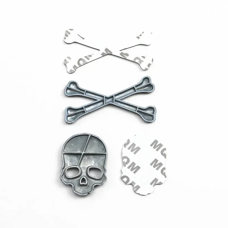 Motorcycle Sticker Label Skull Emblem Badge Car Styling Stickers Accessories Decal fit all Harley Honda Yamaha Kawasaki Suzuki - view 5