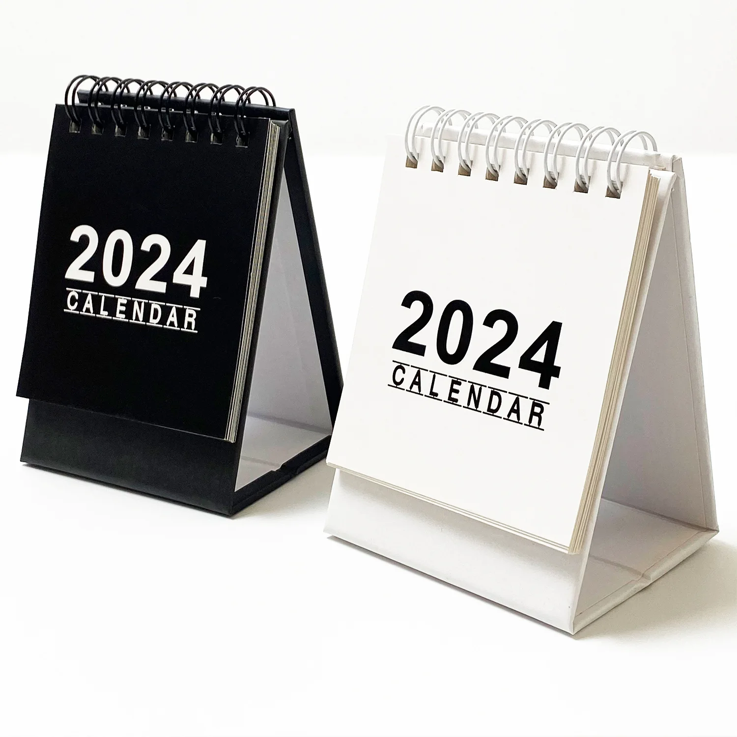 Sharkbang New Arrival 2024-2025 Calendar 12/18 Monthes Desk Decoration Memo Note Diary Protable To Do List Mini Book Stationery