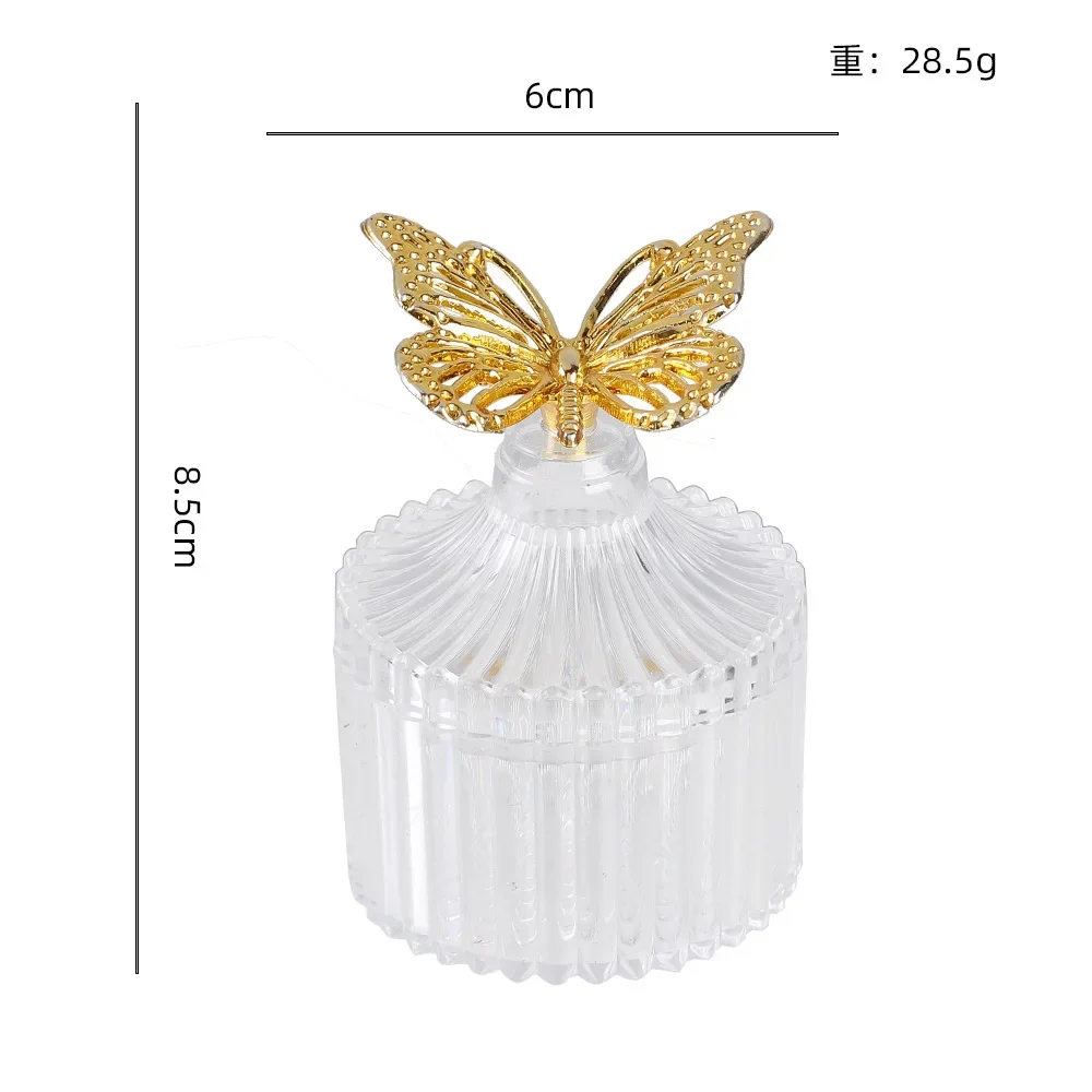 12Pcs Creative Butterfly Shape Wedding Candy Box Transparent Plastic Favour Gift Storage Boxes For Anniversary Birthday Party